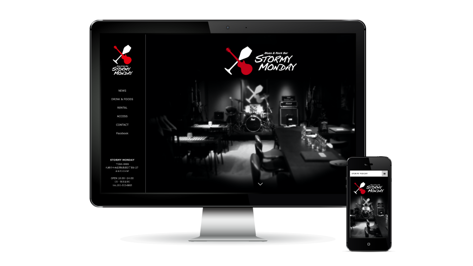 STORMY MONDAY 店舗サイト